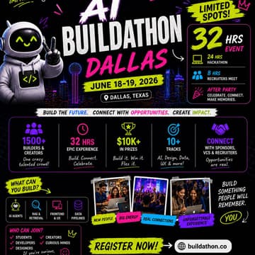 Cover Image for AI Buildathon 2026 — Build. Match. Ship.