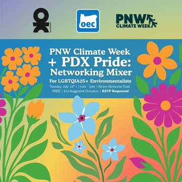 Cover Image for PNW Climate Week + PDX Pride: Networking Mixer