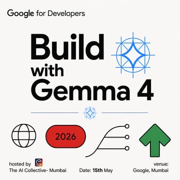 Cover Image for Build with Gemma 4 (AIC Mumbai)