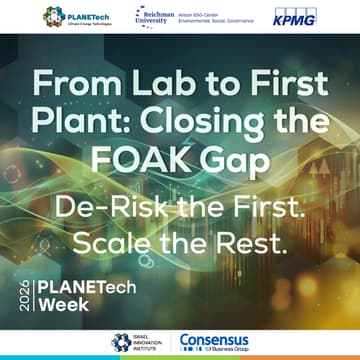 Cover Image for From Lab to First Plant: Closing the FOAK Gap
