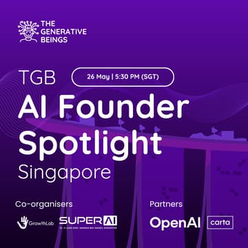 Cover Image for TGB AI Founder Spotlight | Singapore