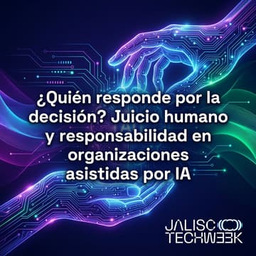 Cover Image for ¿Quién responde por la decisión? Juicio humano y responsabilidad en organizaciones asistidas por IA