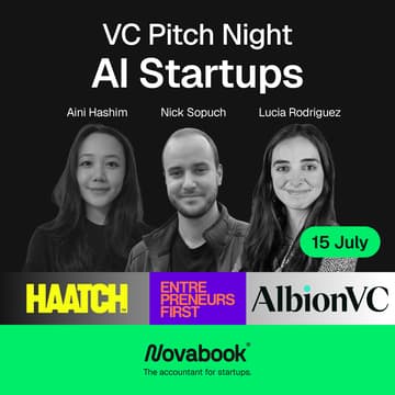 Cover Image for AI Pitch Night with Haatch, EF & AlbionVC