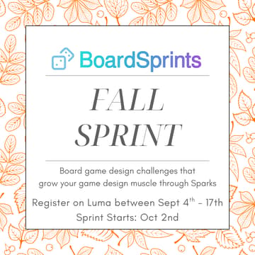 Cover Image for Fall Board Game Sprint! (BoardSprints)