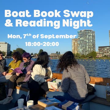Cover Image for Boat Book Swap & Reading Night 📚⛵