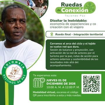 Cover Image for Entretejiendo Futuro: replicar, conectar y sostener la paz territorial Territorios de Conexión – Paz – Rueda final