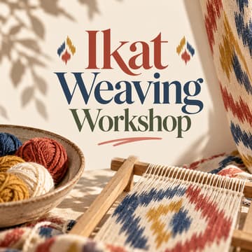 Cover Image for Ikat Weaving Workshop with TCK Home