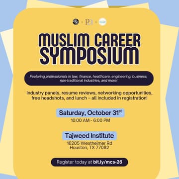 Cover Image for Muslim Career Symposium