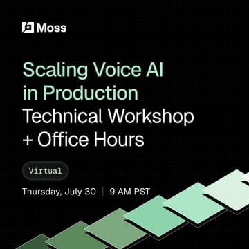 Cover Image for Scaling Voice AI in Production: Technical Workshop + Office Hours