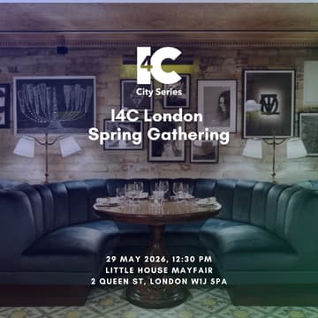 Cover Image for I4C London Spring Lunch Gathering