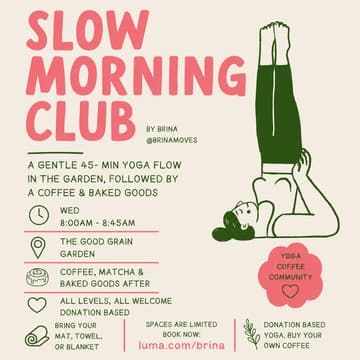 Cover Image for Slow Morning Club Yoga - THE GOOD GRAIN
