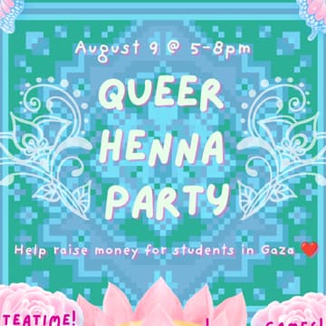 Cover Image for Queer Henna Party with MizMehndi