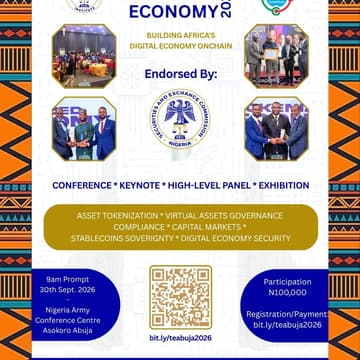 Cover Image for Tokenized Economy Abuja 2026