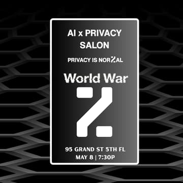 Cover Image for AI x Privacy Salon NY