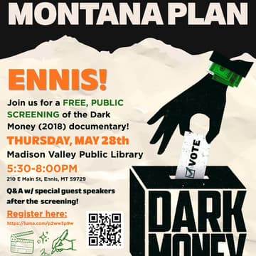 Cover Image for Dark Money Screening Ennis