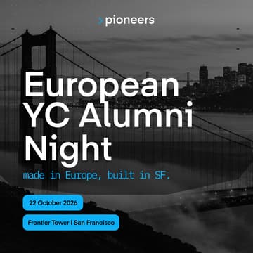 Cover Image for Pioneers: European YC Alumni × Angels Evening - Invite Only