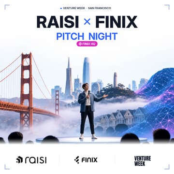 Cover Image for PITCH INVESTORS @ RAISI X FINIX PITCH NIGHT - SF VENTURE WEEK