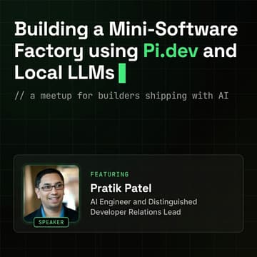 Cover Image for Building a Mini-Software Factory using Pi.dev and Local LLMs