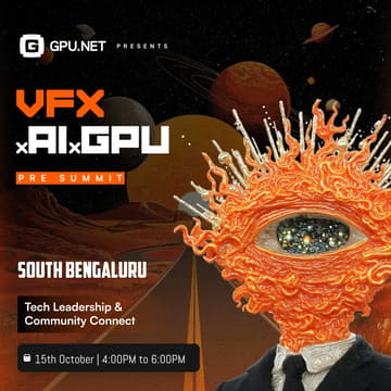 Cover Image for VFX X AI X GPU Pre Summit South Bengaluru 2026: Tech Leadership & Community Connect