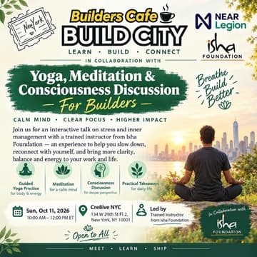Cover Image for Build City x NEAR Legion: Builders Cafe