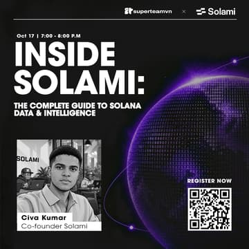 Cover Image for STVN Workshop #6: Solana Data & Intelligence with Solami