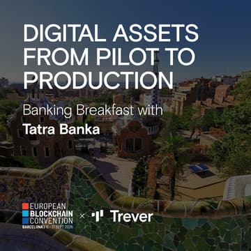 Cover Image for Digital Assets from Pilot to Production with Tatra Banka | Banking Breakfast