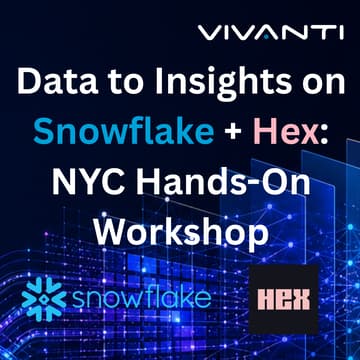 Cover Image for Data to Insights on Snowflake + Hex: NYC Hands-On Workshop
