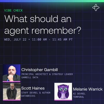 Cover Image for Vibe Check: What should an agent remember?