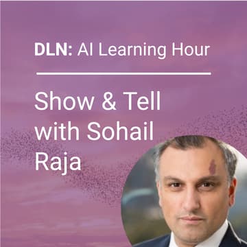 Cover Image for DLN AI Learning Hour: How a small charity took AI from one team to organisation-wide