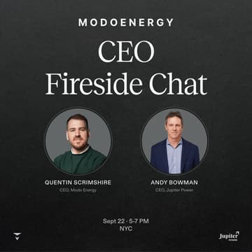 Cover Image for Fireside Chat & AMA with Andy Bowman, Jupiter Power