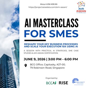 Cover Image for AI MASTERCLASS for SMEs – AIM ASEAN Certification