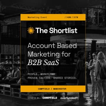 Cover Image for The Shortlist - Account Based Marketing for B2B SaaS Manchester Meetup