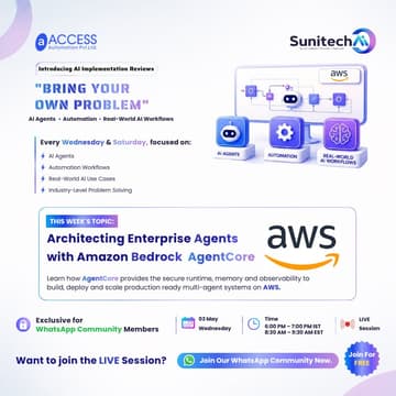 Cover Image for Architecting Enterprise Agents with Amazon Bedrock AgentCore