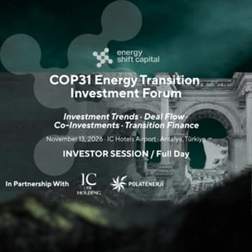Cover Image for COP31 Energy Transition Investment Forum * Investor Session / Full Day