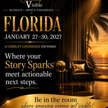 Cover Image for Florida January 2027 | Women Getting Visible Show & Conference "From Page to Stage" - Visibility Conference