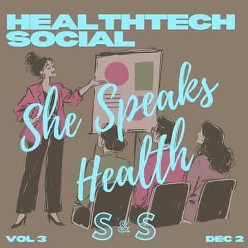 Cover Image for Healthtech Social by Scalpels & Spreadsheets