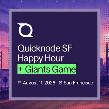 Cover Image for Quicknode SF Happy Hour + Giants Game