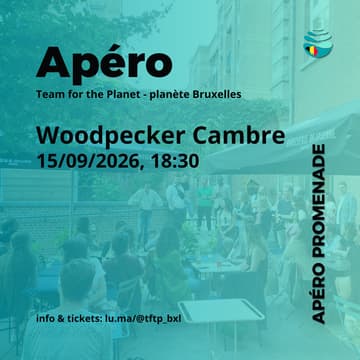 Cover Image for Apéro promenade 🍻 (Planète Bruxelles)