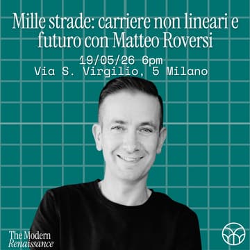Cover Image for Mille strade: carriere non lineari e futuro con Matteo Roversi