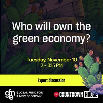 Cover Image for Who will own the green economy?