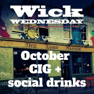 Cover Image for October CIG & Social