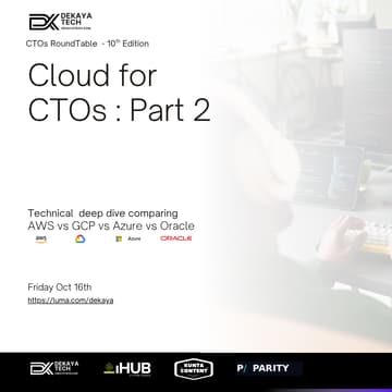 Cover Image for Cloud for CTOs : Part 2