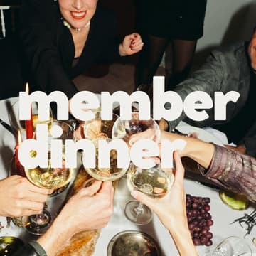 Cover Image for Member Dinner @ [Marjorie]