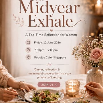 Cover Image for The Midyear Exhale: A Dinner Reflection Table for Women