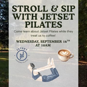 Cover Image for Stroll & Sip with Jetset Pilates