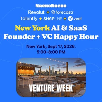 Cover Image for NachoThursday: NYC SaaS & AI Founder + Investor Rooftop Happy Hour
