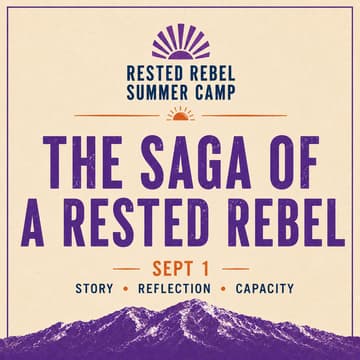 Cover Image for A Campfire Conversation with Leadership Advisor Kibi Anderson: The Saga of a Rested Rebel