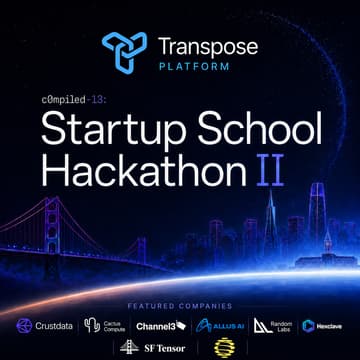 Cover Image for c0mpiled-13: Startup School Hackathon II