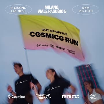 Cover Image for COSMICO RUN - out of office 🏃‍♀️🏃‍♂️