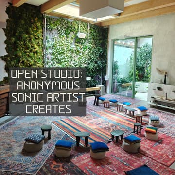 Cover Image for Anonymous Sonic Artist Creates - Open Studio